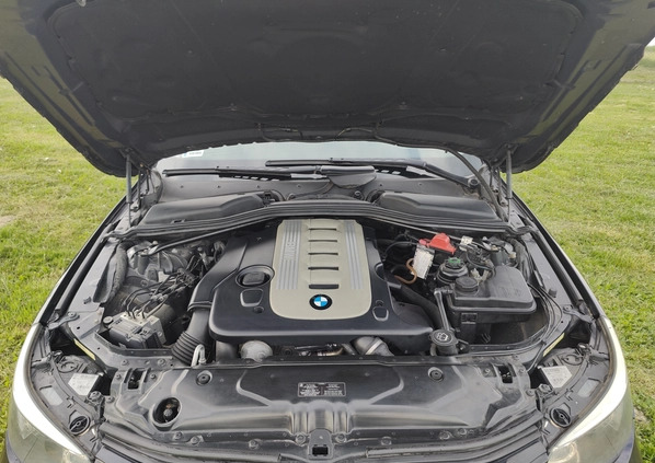 BMW Seria 5 cena 30900 przebieg: 265000, rok produkcji 2008 z Ińsko małe 79